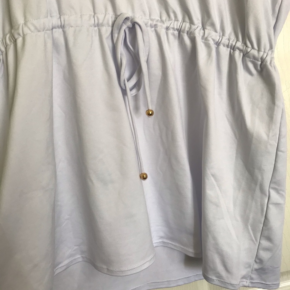 PilyQ Swim Light Blue Coverup Sz M - Picture 2 of 6